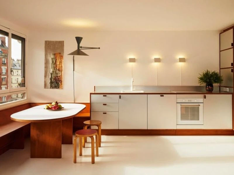 Mẫu thiết kế nội thất phong cách Bauhaus tối giản hiện đại