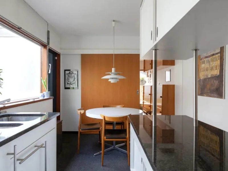 Mẫu thiết kế Bauhaus với không gian mở liên thông