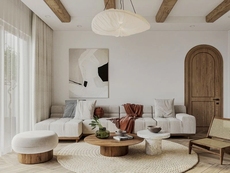 Cửa sổ lớn và sự kết nối với thiên nhiên