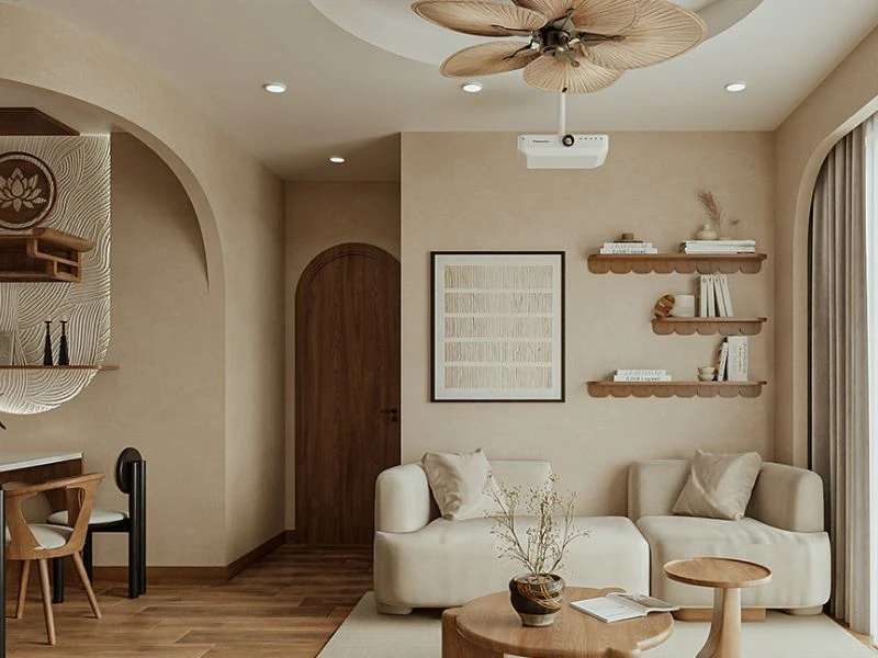 Bảng màu mang hơi thở tự nhiên