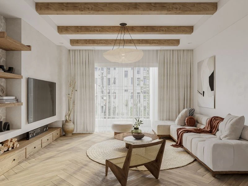 Phong cách Rustic hiện đại