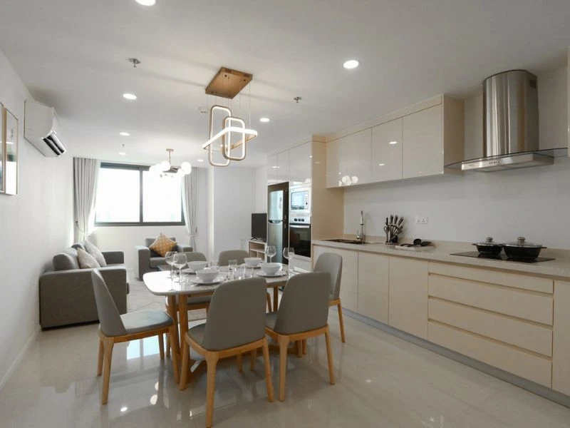 Phân chia công năng mà không dùng tường