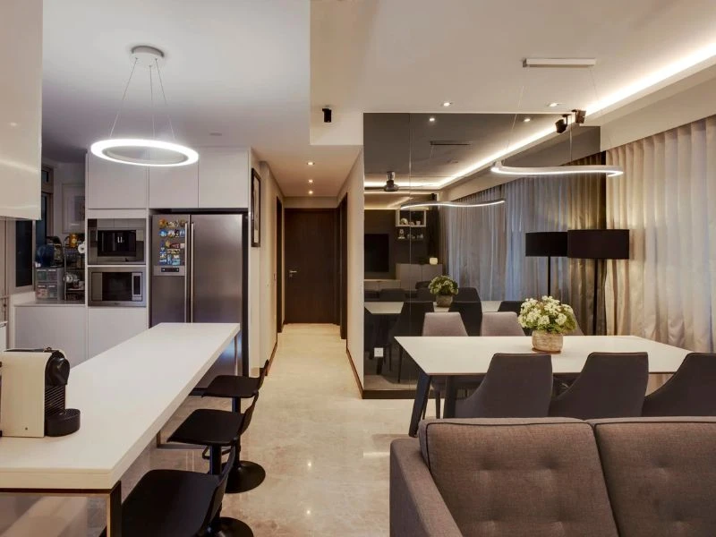 Ứng dụng đảo bếp hoặc bàn ăn