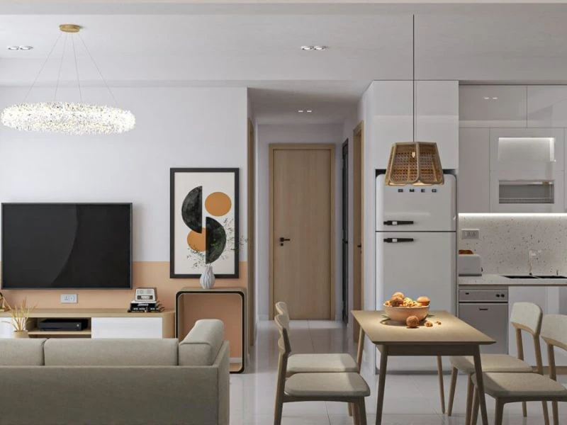 Phân chia không gian bằng bố cục