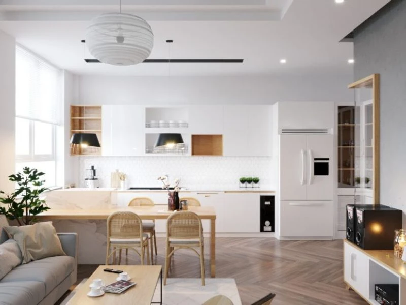 Sắp xếp bố cục theo trục lưu thông