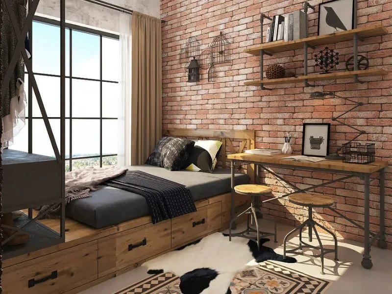 Phong cách industrial phù hợp với đối tượng nào?