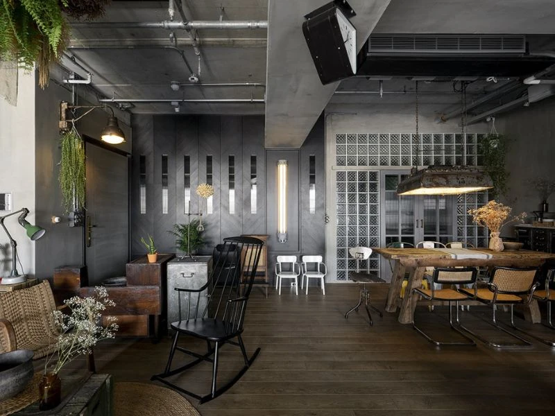 Xu hướng và sự phát triển của phong cách industrial trong năm 2026
