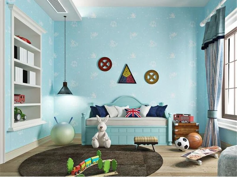 Sử dụng giấy dán tường cho phòng ngủ