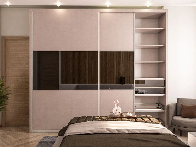 Thiết kế tủ quần áo phong cách hiện đại