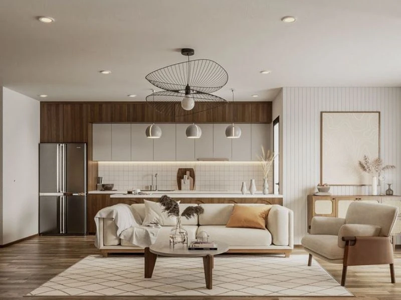 Thiết kế nội thất phong cách Japandi