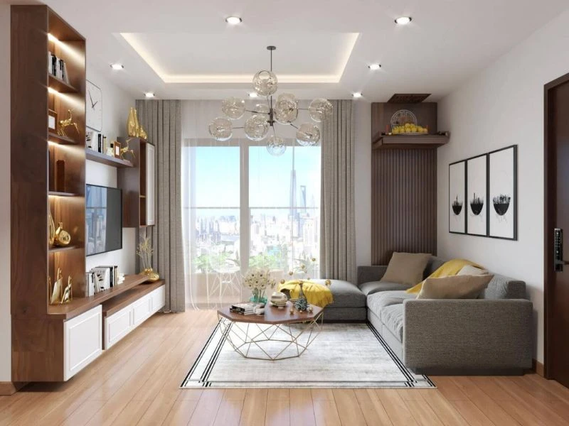 Đặc điểm và thách thức cho thiết kế nội thất chung cư 70m2 