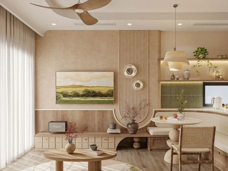 chung cư 70m2 tân cổ điển