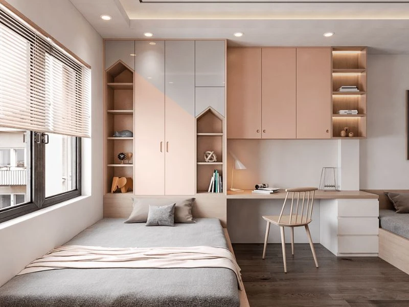 Thiết kế cho căn hộ 3 phòng ngủ 