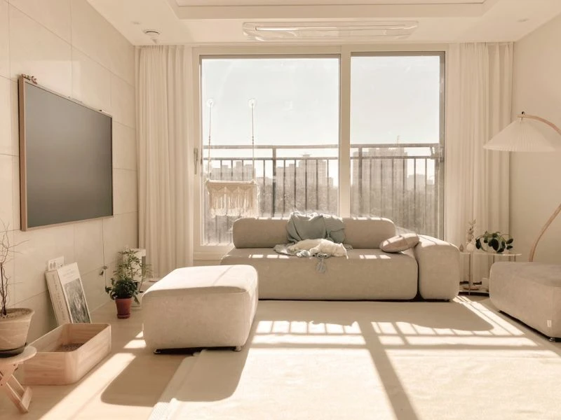 chung cư 70m2 tối giản 